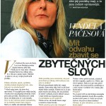 Rozhovor v časopise Vlasta - část 1.